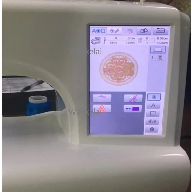 China WONYO   Computerized Sewing Embroidery Machine
