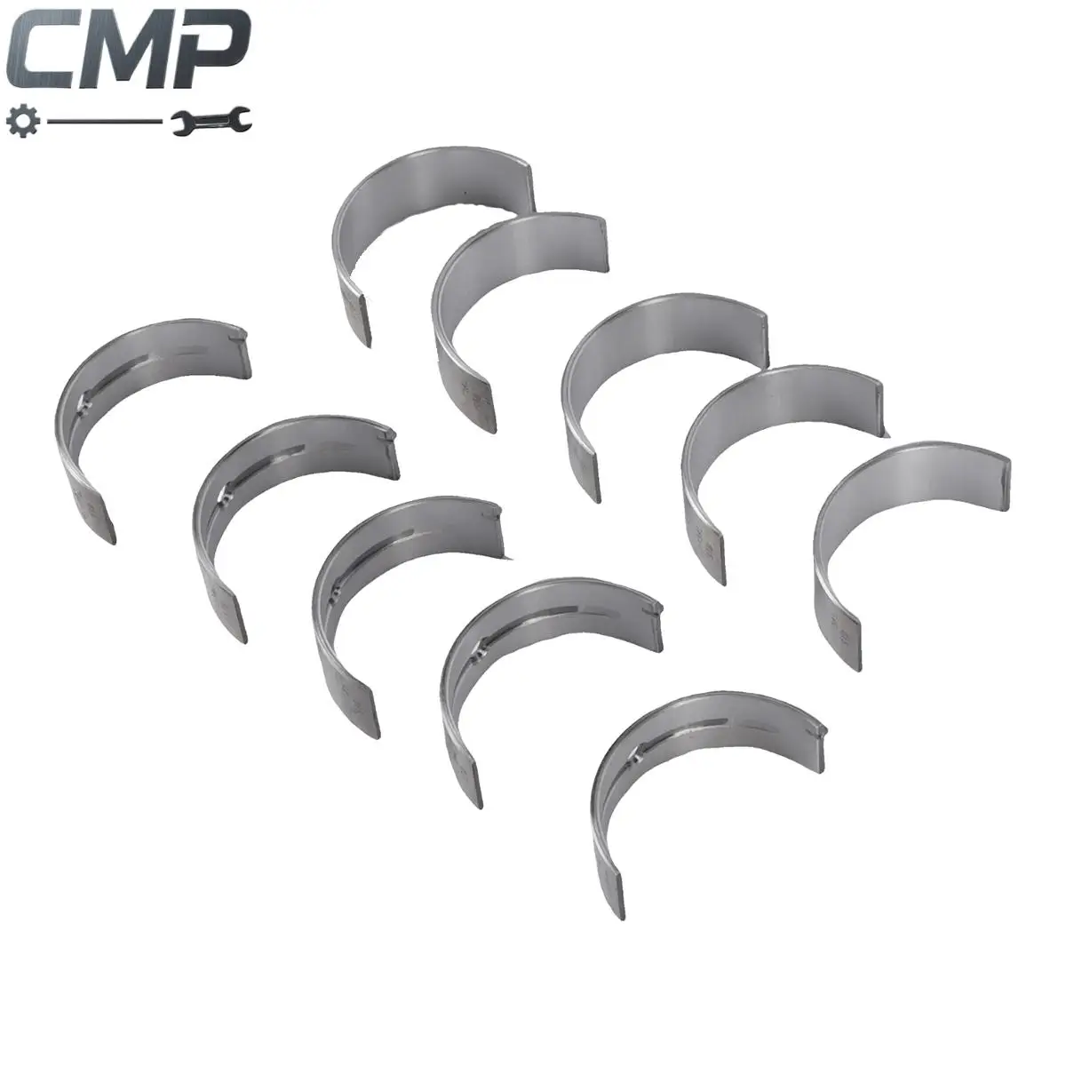 

10Pcs Crankshafts Main Bearings Set for BMW Mini Cooper R56 F20 F21 N12 N13 N14 N16 N18 1.6L 11217585452 11217585453 Engine Part