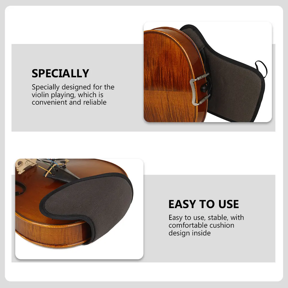 

Shoulder Support Pads Violin Replacement Accessory Comfortable Rest Playing Small Bracket