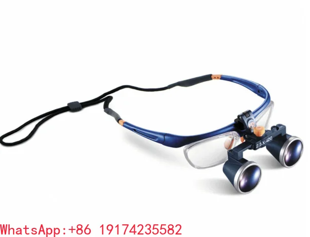 FD-503G 2.5X/3.5X Two-way Screw Thread Loupe Binocular Frame Loupe Glasses Work Distance 420MM Y