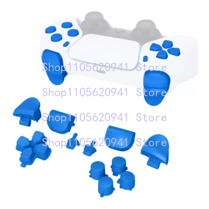 ZZ For PS5 Standard DualSense DS5 Controller Full Replacement Buttons Kit DIY Mod Fit BDM-010 BDM-020 Game Handle Parts