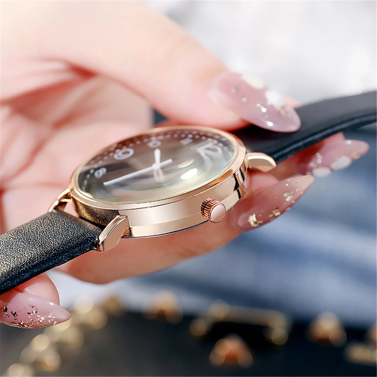 Fashion Belt Wild Women Decoration Popular With Watch Casual Net Women\'S Watch Trend Female Watch Ladies Quartz Wristwatch 시계