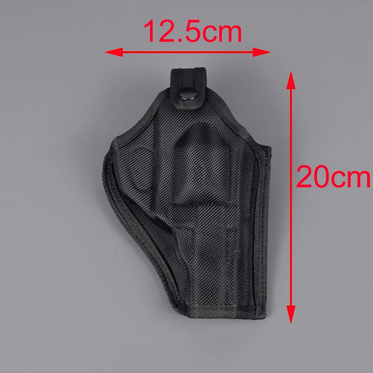 Oxford Universal Revolver-Holster für Dienstrevolver, Holster-Etui mit Schnellzug-Knopföffnung, Anti-Drop-Hülle für lange und kurze Revolver
