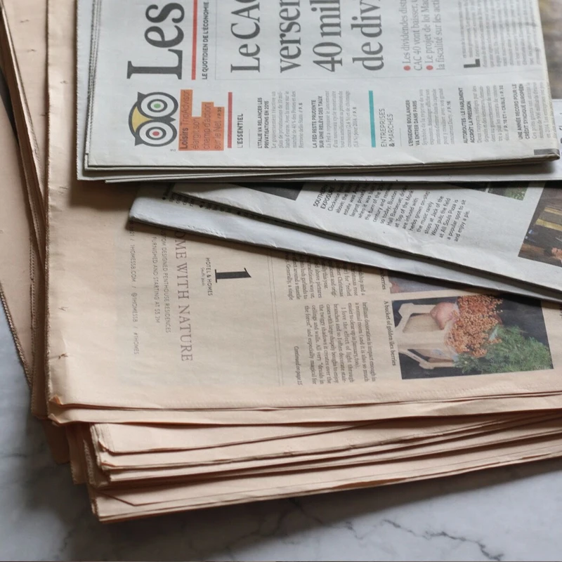 Vintage Depreciated English Newspaper Background Paper, Photo Photography Props, Home Decoration, Christmas Decor