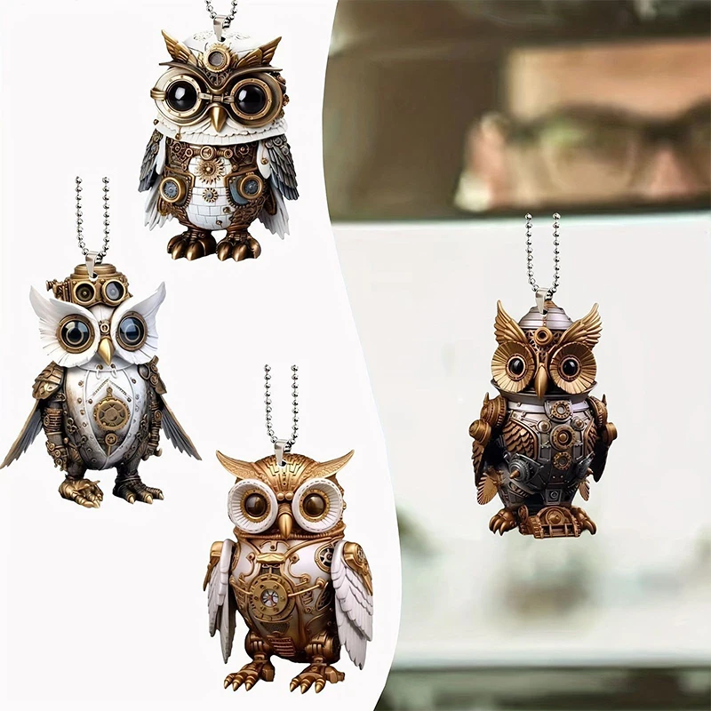 

Подвеска для автомобиля, декоративная сова, подвесная планка, прочные аксессуары для интерьера автомобиля