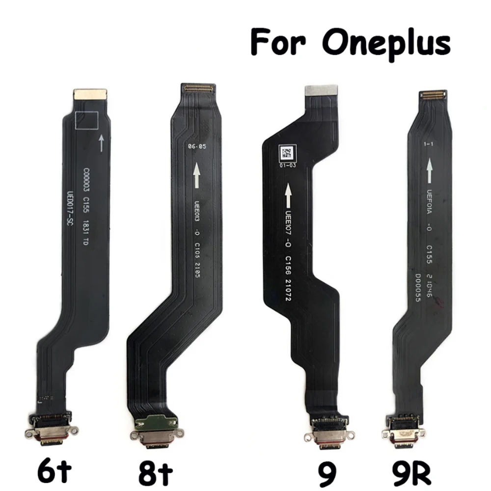 USB Charge Dock Socket Jack Connector Flex Cable For OnePlus 6 6T 7 7T 8T 9R 8 Pro 9 Pro Nord 4G N10 5G Charging Board Module