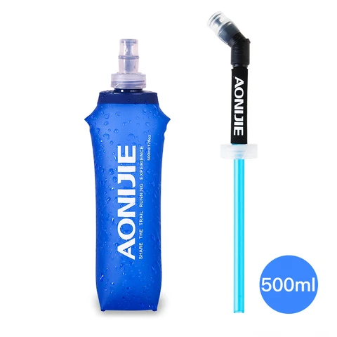 AONIJIE SD09 SD10 250 мл 500 мл мягкая колба складная складная бутылка для воды ТПУ без BPA для гидратации бега поясная сумка жилет