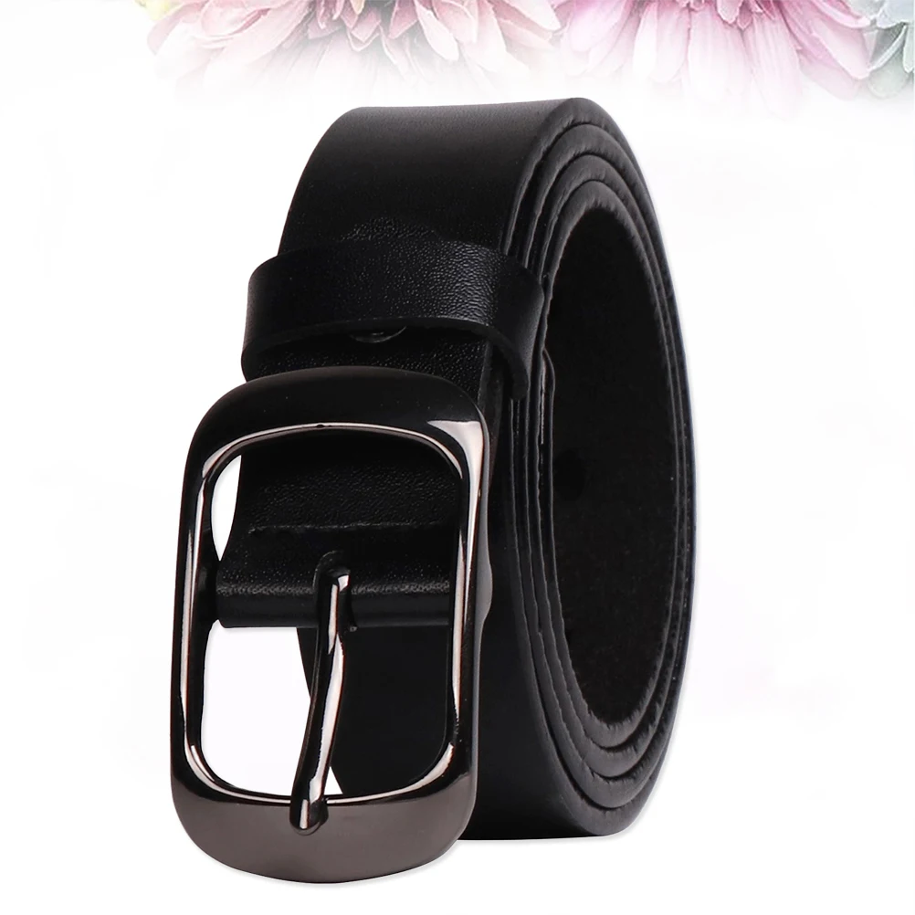 

Belts for Women Men Genuine Wide Waist Pin Buckle Adjustable Fashion for Jeans Pants Shorts