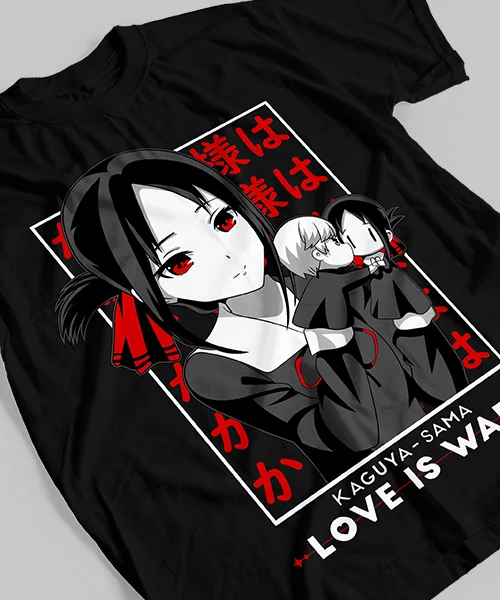 

Camiseta unisex Kaguya Sama Love is War Cotton anime T-shirt