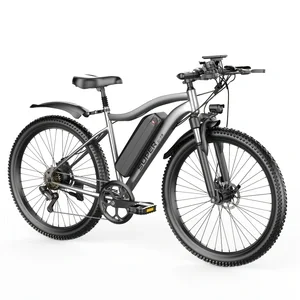 US Local Warehouse In Stock Electric Mountain Bike, 500W Max 19MPH, 26 Inch Tires, Front Suspension Fork, Dual Disc Brake,
