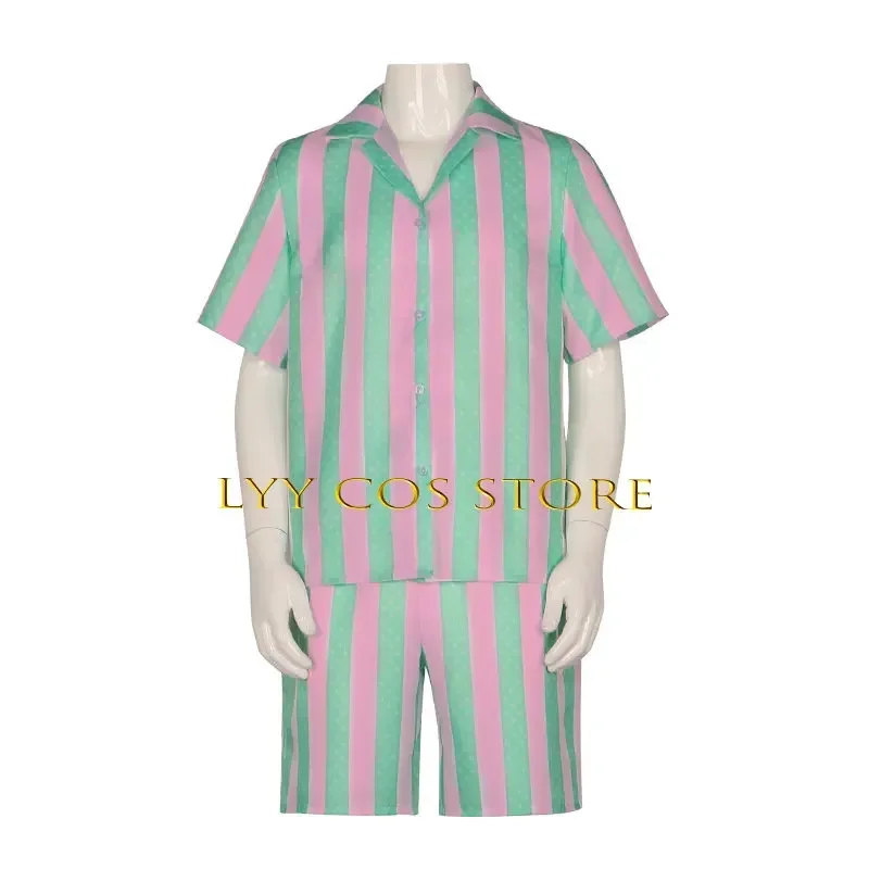 SN88 Carson Ken Cosplay Costumes Anime Men Shirt Pants Outfit Ken Sand Shorts Halloween Party Cosplay Costume