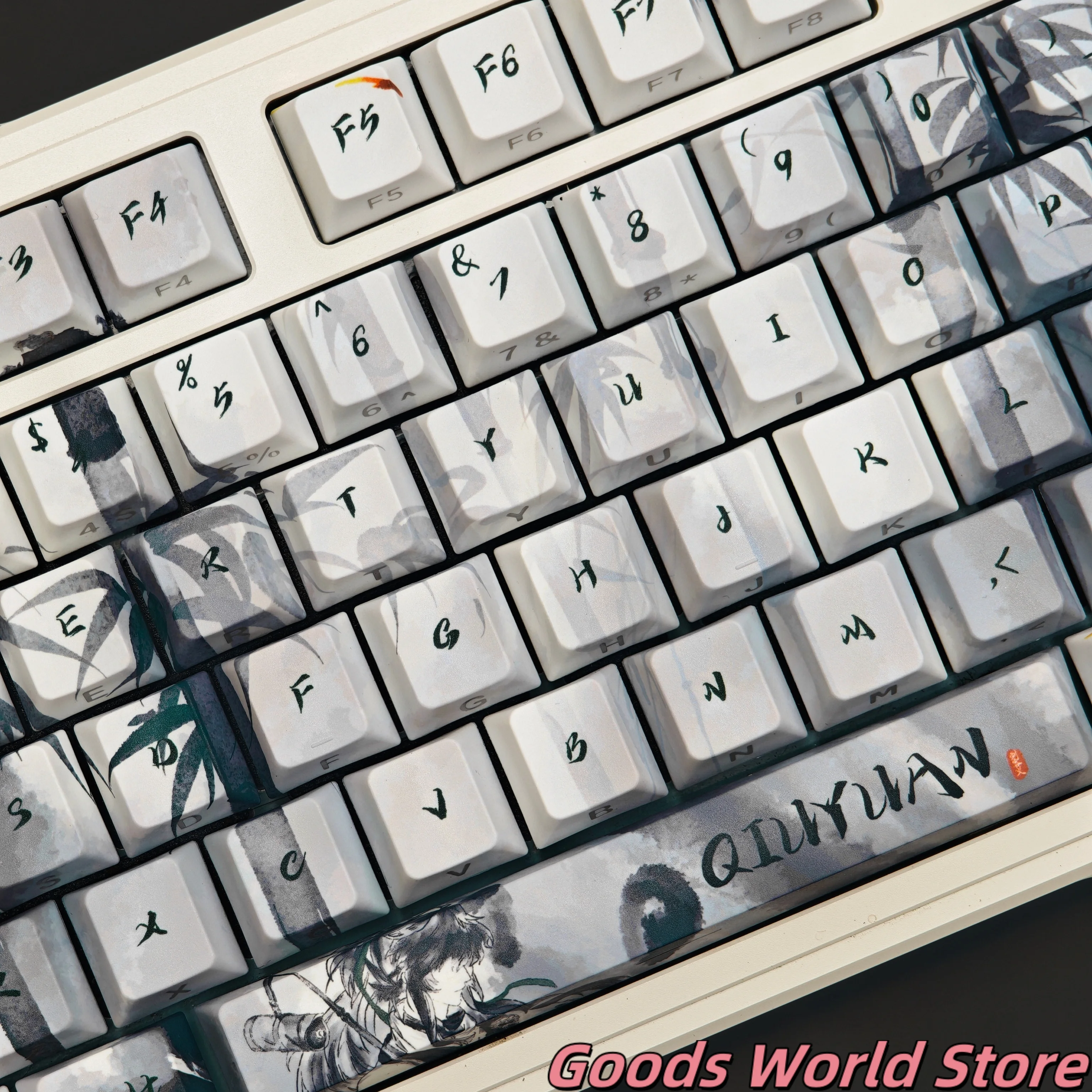 in-stock-wuthering-waves-qiuyuan-mechanical-keyboard-keycaps-kurogame-qiuyuan-cosplay-costume-anime-accessories-birthday-gift