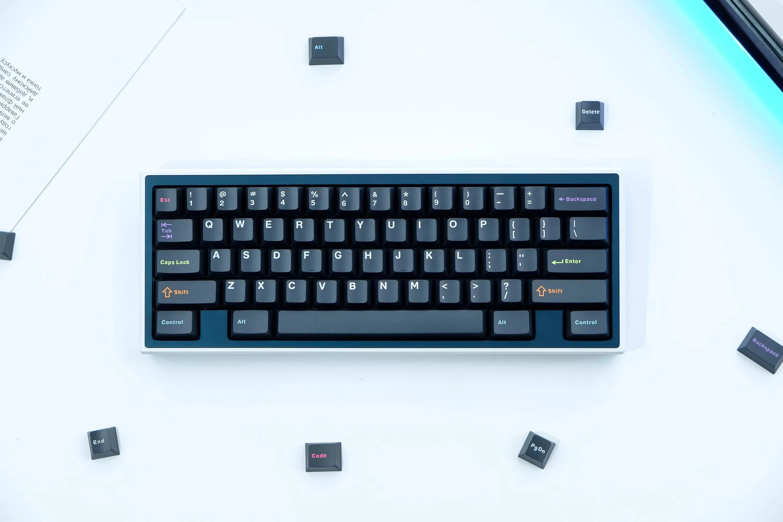 New Arrival 1 Set GMK Oblivion Keycaps ABS Double Shot Key Caps