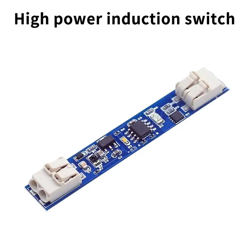 Mini Size LED Light Dimmer DC 12V/24V 4A Capacitive Sensor Solder-free Induction Switch for Shelf Display Lighting