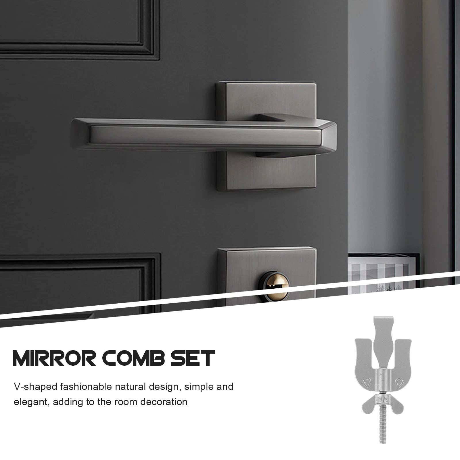 

Portable Lock Heavy Duty Door Stopper For Hotel Home Dorm Travel Security Metal Door Lock For Women Safety