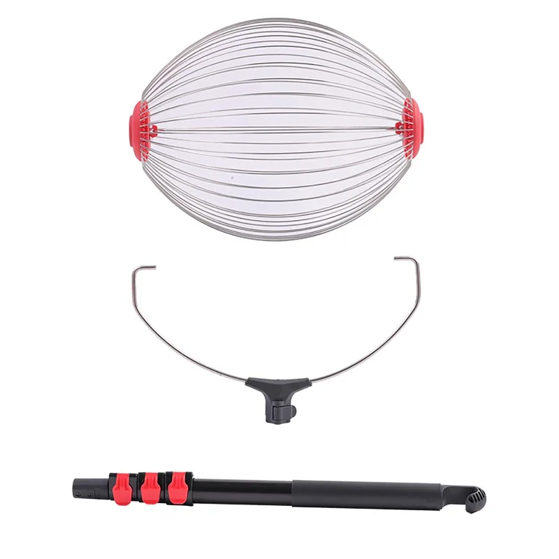 

2024 Portable Tennis Ball Collector - Retractable Roller, Auto Pickup Trainer, Compact Design for Kids/Adults Practice