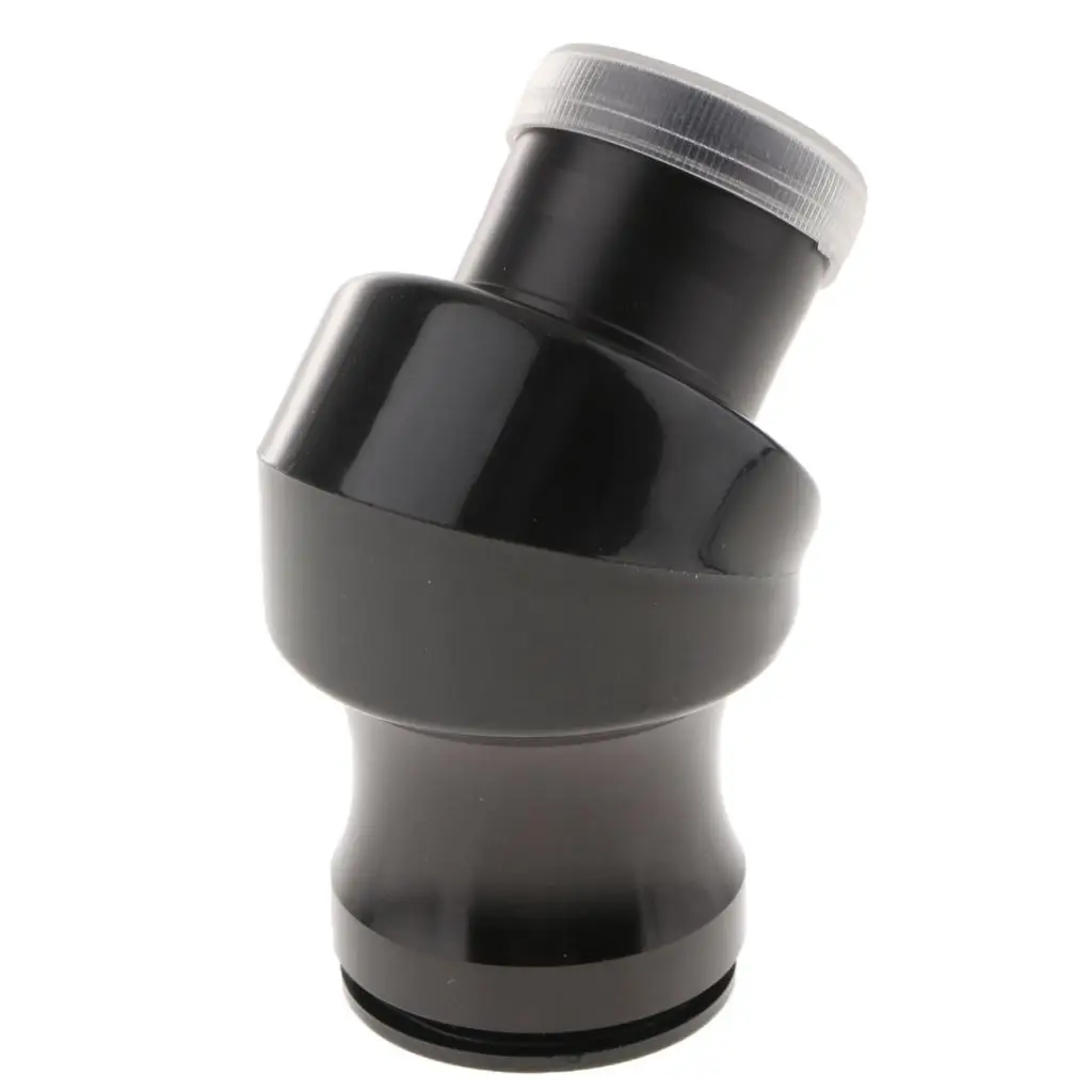 Astronomy Telescope Diagonal Mirror Black Metal 45 Degree Genuine Lens for Telescope Accessories and Ornamental Telescope