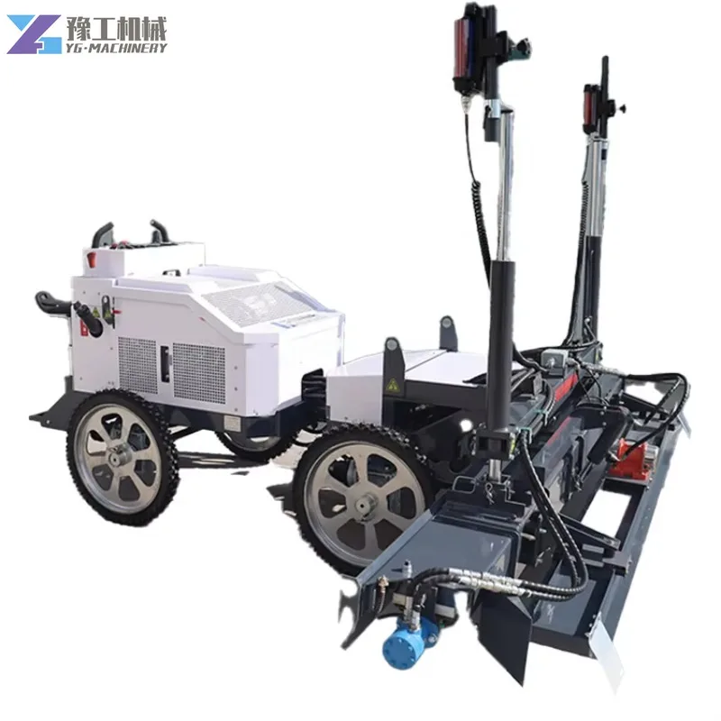 High Efficiency Laser Screed Automatic Floor Self Leveling Laser Screed Machine Indoor Concrete  Laser Screed Ground Leveling