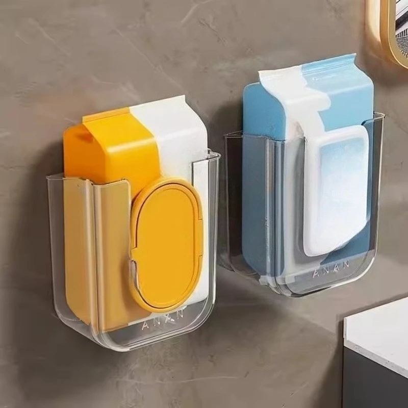

Punch-Free Toilet Paper Holder Box Waterproof Storage Toilet Paper Storage Rack Paper Towel Kitchen Bathroom Storage Box