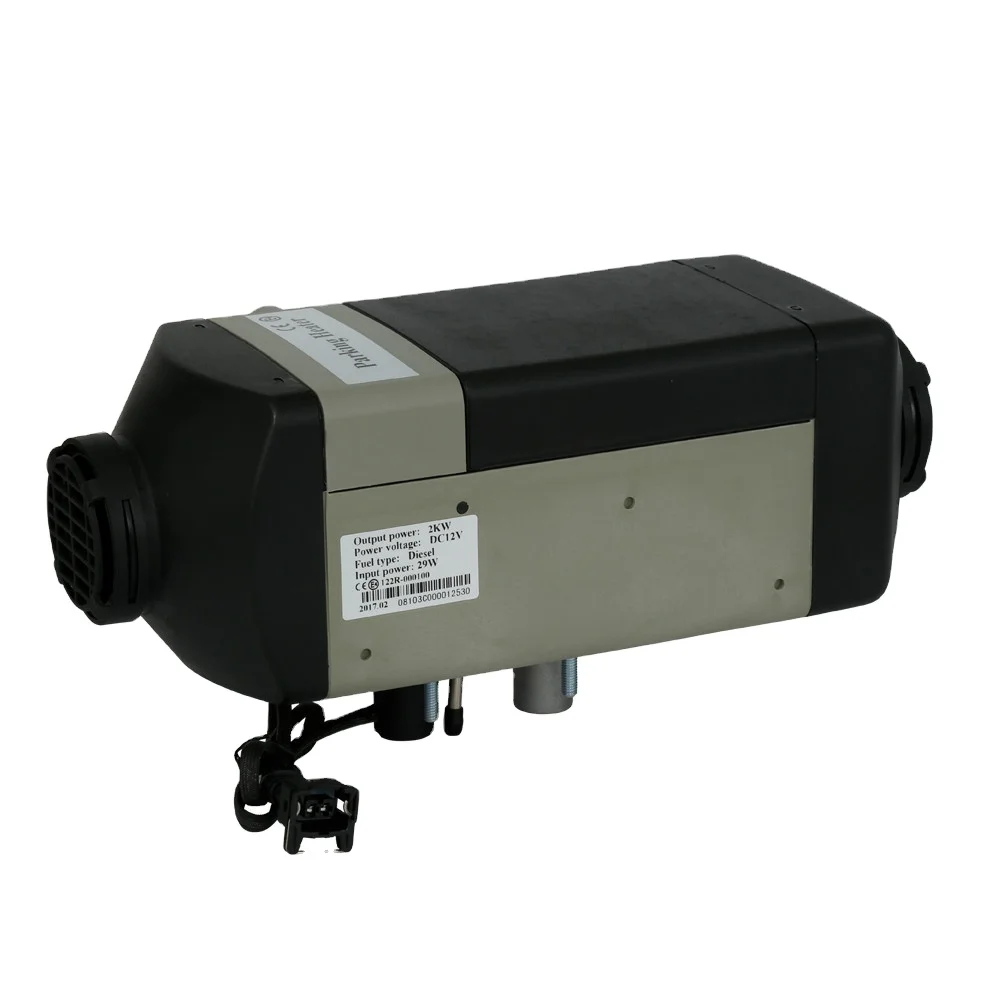 

24V 2KW Diesel Air Parking Heater Black For Bus Truck Boat Car Rail Similar To Webasto