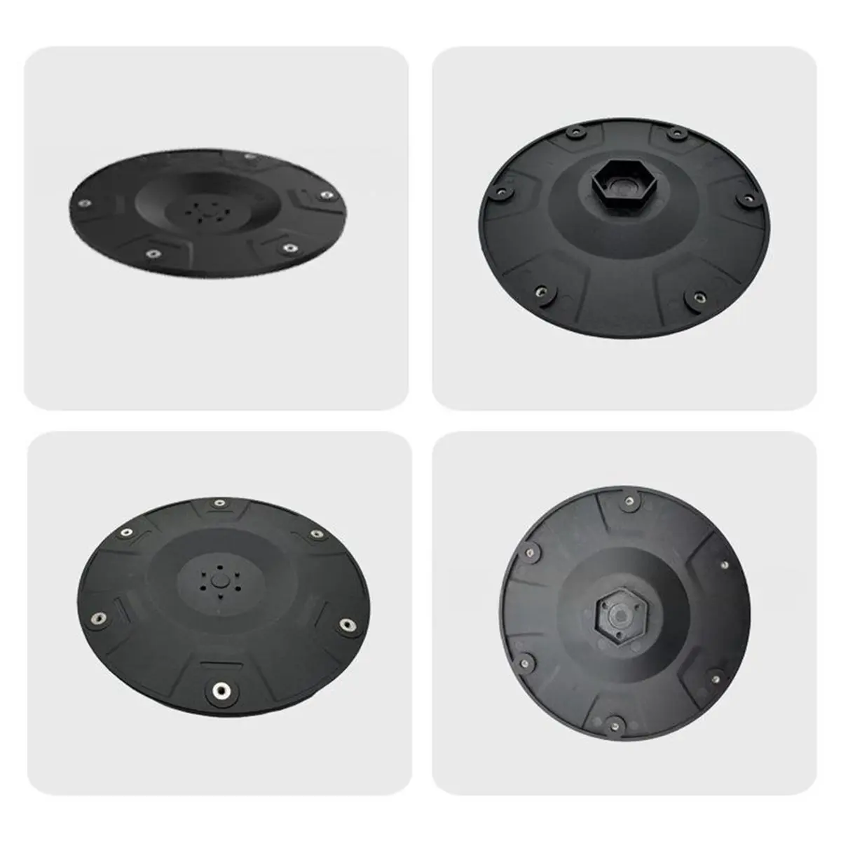 A867K Blade Disc+6Pc Blades for Goat O500 O800 O1200 G1-800 G1-2000 Lawn Mower Robot Blade Disc Lawn Mower Swivel Disc SUMMER