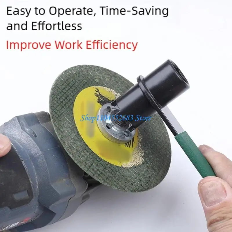 Y6GD Professional Ergonomic Handle Wrench Grinder Removal Wrench Retaining Adapter Removal Tool Comfortable Grip Accessories