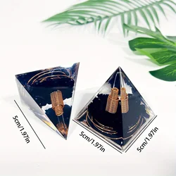 Pyramid Orgonite Crystal Stone Special Upscale Home Decoration Jewelry Ornament