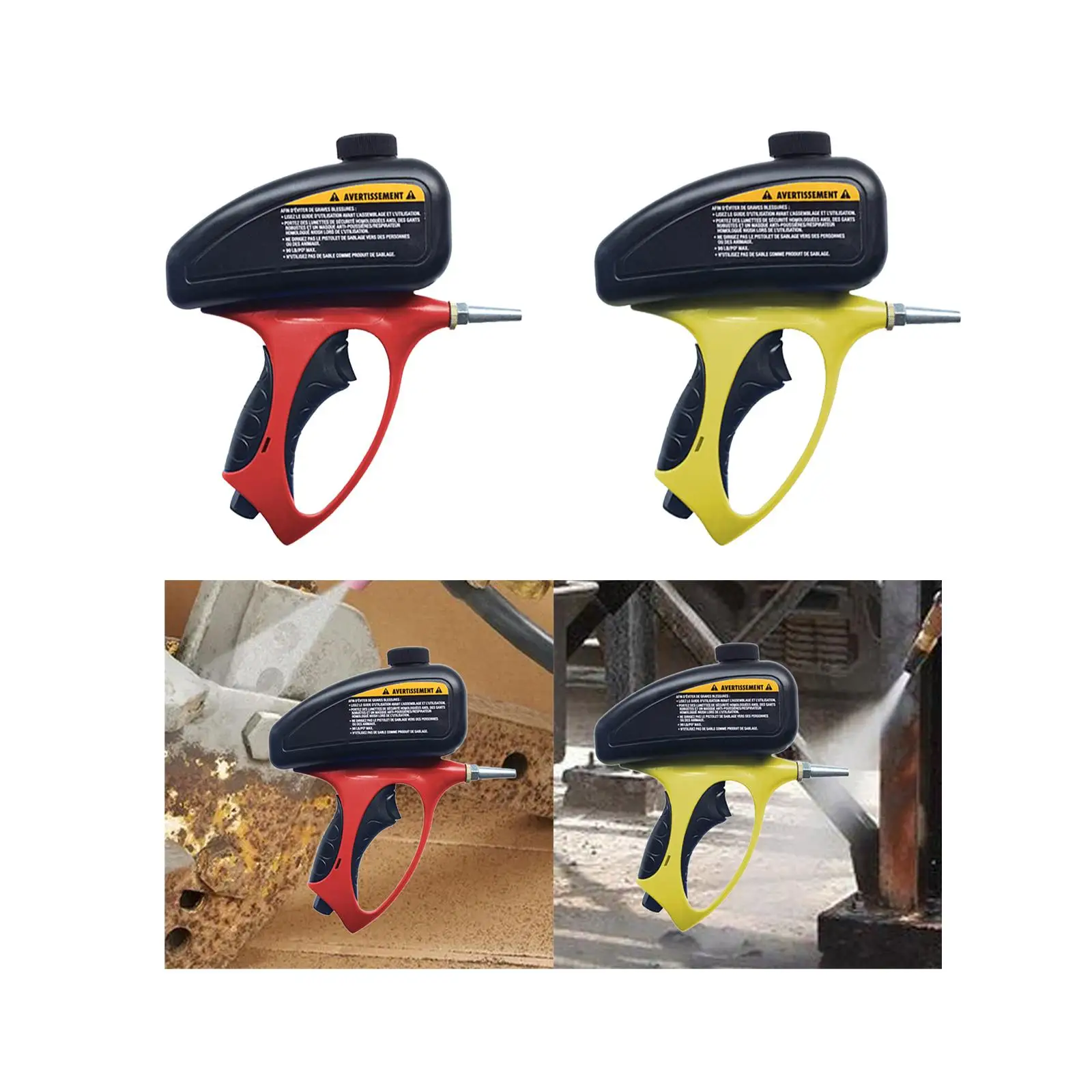 

Sand Blasting Sprayer, Sand Blasting Tool, Portable Sand Removal Blasting Lightweight, Paint/rust Remover, for Metal Wood
