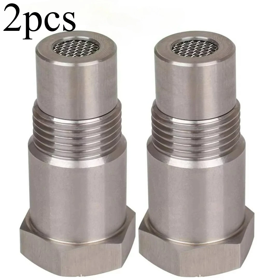 

2PCS M18x1.5 O2 Sensor Adapter Spacer Off-Road CEL Fix Catalytic Converter Performance Car Accessory
