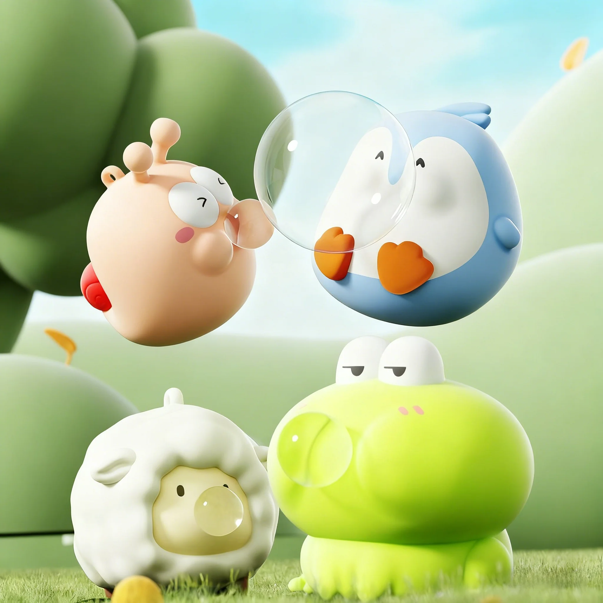 Eye-Popping Squeeze Toy Stress Relief Squishy Fidget Sensory Bouncing Toys Squeezable Staring Eyeball Fruit Animals Kid Gift