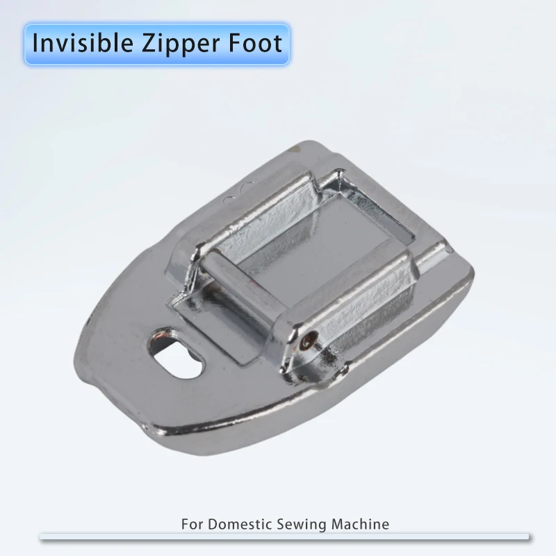 

7306A Invisible Zipper Presser Foot Fit All Low Shank Snap On Domestic Sewing Machine Singer,Brother,Babylock,Janome XC1947002