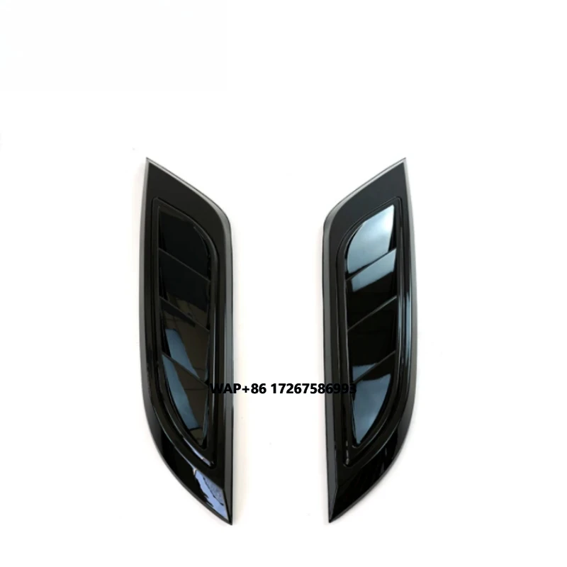 

Defender 90 110 Car Bonnet Side Trim Panel Gloss Black Fit for Defender Hood Air Intake Cover