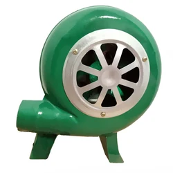 Electric Blower Fan BBQ Fan 220V Low Pressure Blower Centrifugal Blower Mini Blacksmith Forges Iron Shell Blower Fan