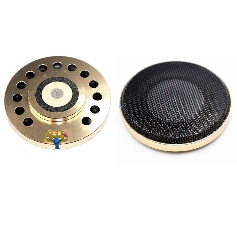 70mm Over Ear Headset Driver 32ohm Hifi Headphone Speaker Unit Diy 300ohm Dual magnetic Composite Biofilm Bass Hot Sale 2pcs