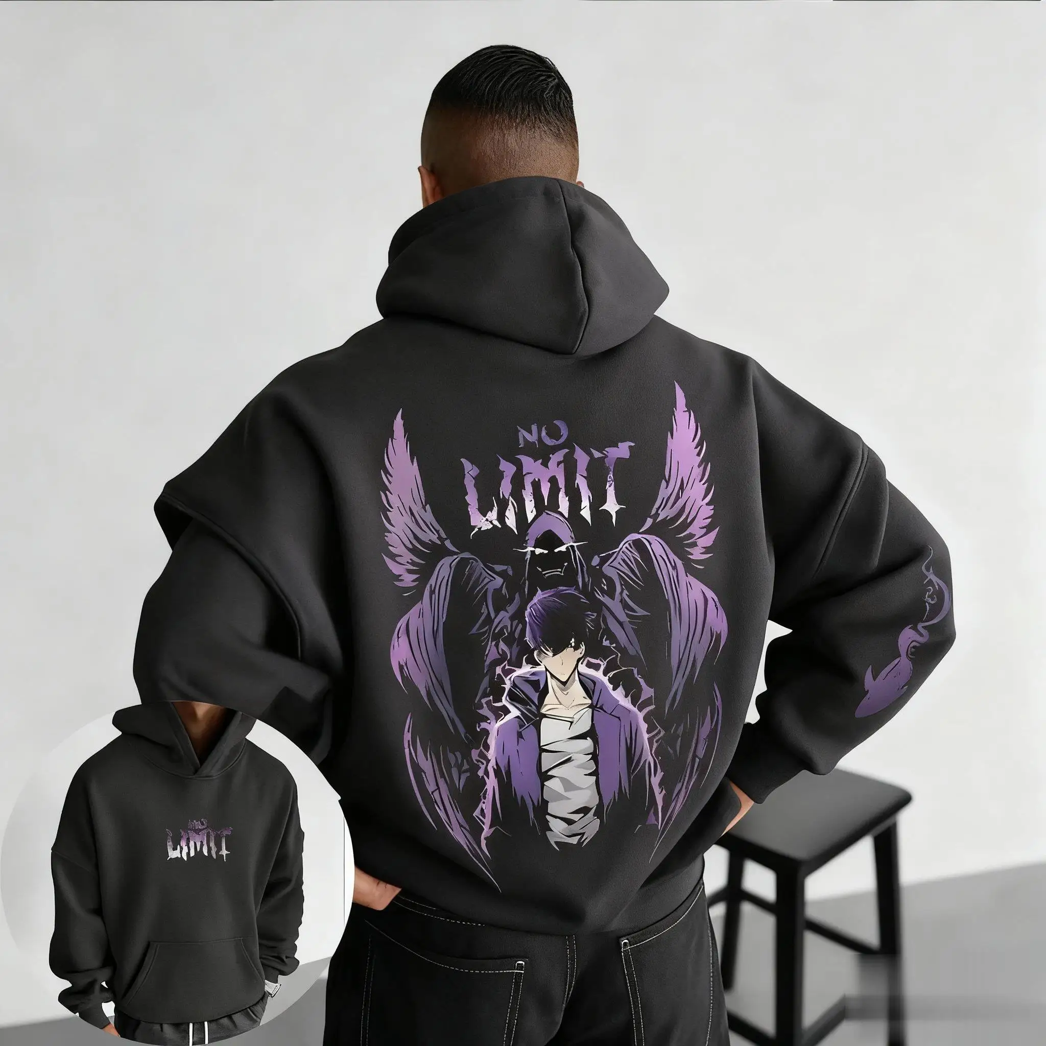 Solo Nivellierung Anime Druck Hoodie Männer Frauen Casual Top Pullover Sweatshirt Neue Mode Herbst Langarm Top Streetwear Cosplay