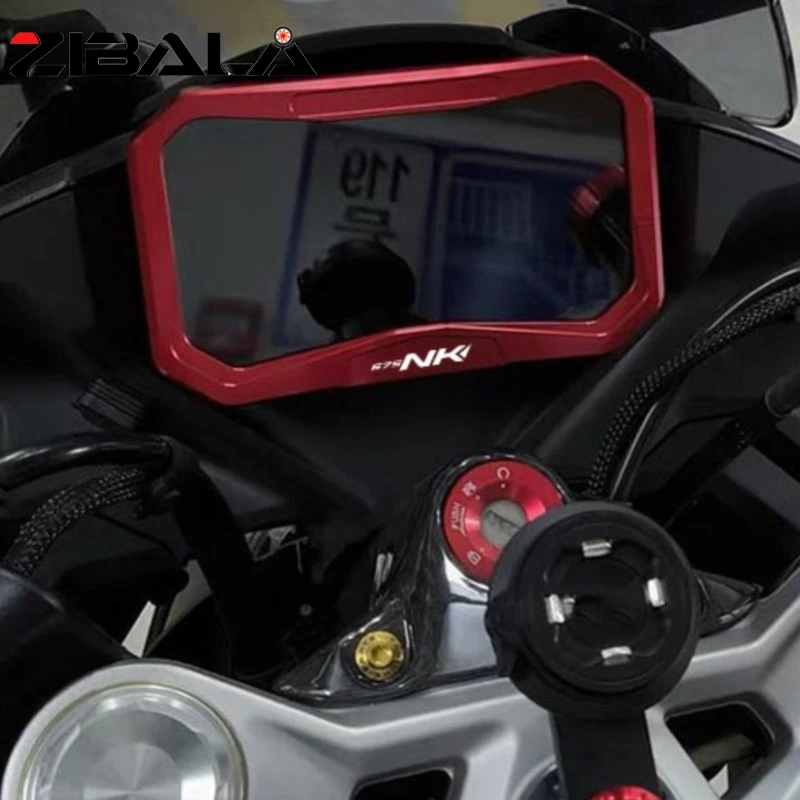 CNC Aluminium Meter Frame Cover Screen Glare Shield For CFMOTO CF MOTO 675NK 675SS 675SR 675SRR 2024 2025 Motorcycle Accessories