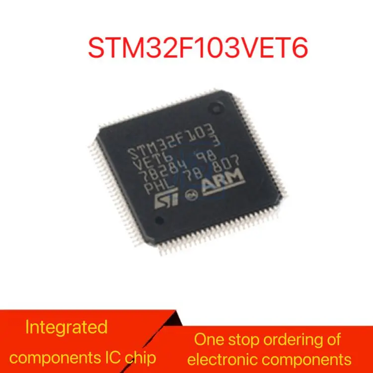 STM32F103 STM32F103VET6 LQFP100 imported brand new original with good quality and can be photographed directly