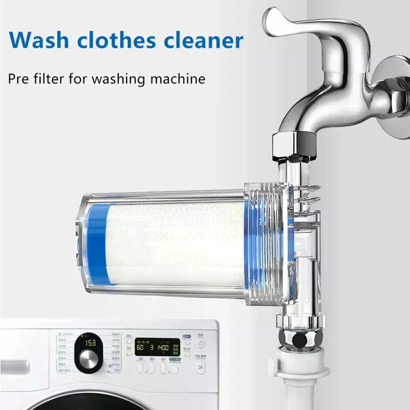 

Фильтр для воды с заменяемым картриджем из полипропиленового хлопка для душа, смесителя, водонагревателя, очистки воды для кухни и ванной комнаты