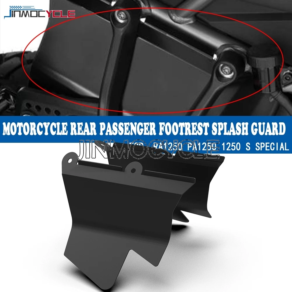

For Pan America 1250 Special 2021 2022 2023 2024 2025 PanAmerica RA1250 Motorcyle Passenger Footpeg Lowering Footrest Relocation