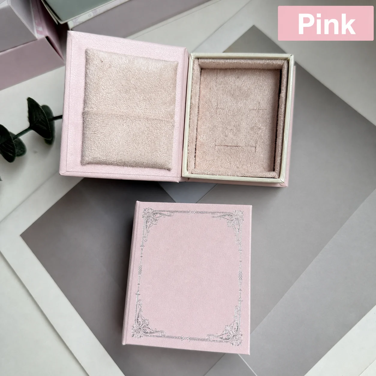 Magnetic Jewelry Box Minimalist Earring Box Necklace Box Compact For Anniversary Gifts Small Necklaces Daily Jewelry