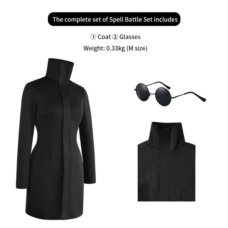 Jujutsu باتايل كوس سلسلة lycé Gojo Gojo jupes pour نساء كوسبلاي y أنيمي فيتيمنتس فام كوس