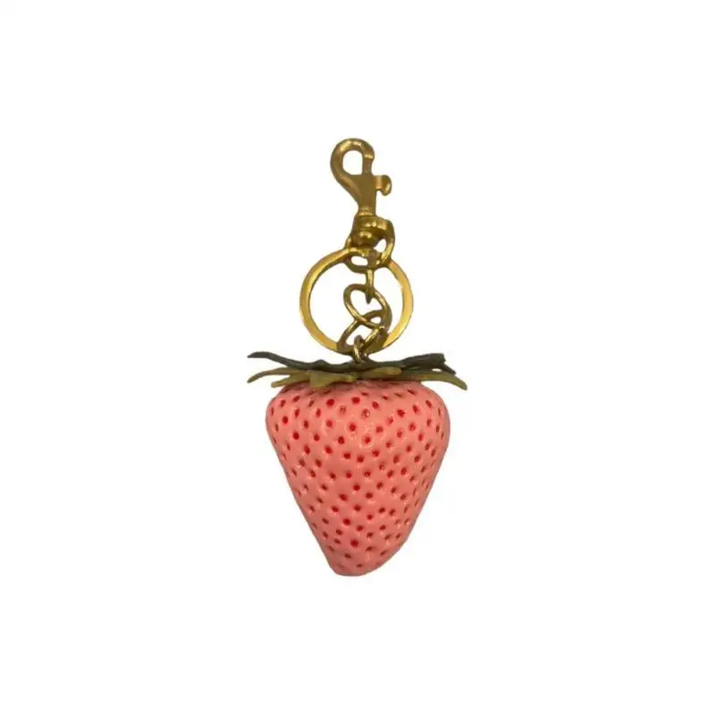 Damen-Taschenanhänger Dekoration Cartoon-Erdbeer-Schlüsselanhänger Damen-Taschenanhänger Charm Taschenanhänger Schlüsselanhänger Niedliche Taschenaccessoires Geschenke – Detail 4