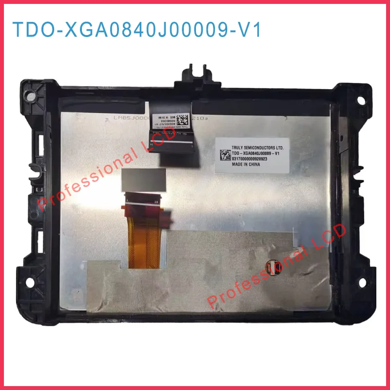 Oem Truly LCD Display Screen TDO-XGA0840J00009-V1 TDO-XGA0840J00009 For Compass Longitude 2020 DVD Navigation Audio LCD Monitor