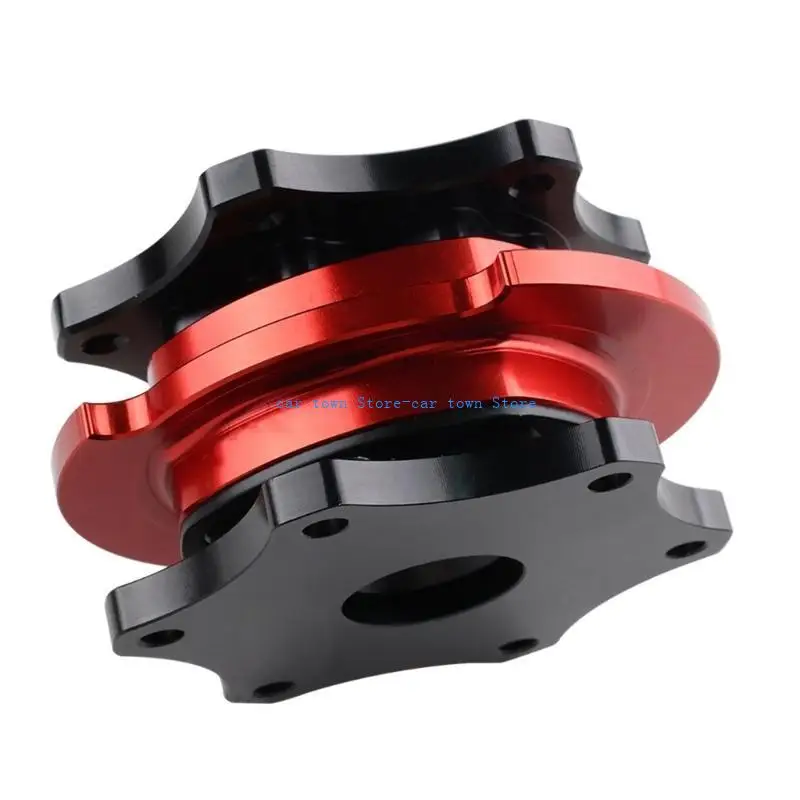 

RXJE High Performances Quick Release Steering Wheel Adapter Vehicle Steering Component for Seamless Installation & Stability