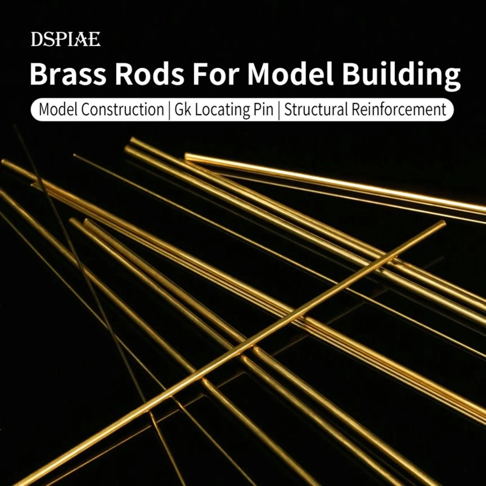 DSPIAE-Routes en laiton pour la construction de modèles militaires Mecha