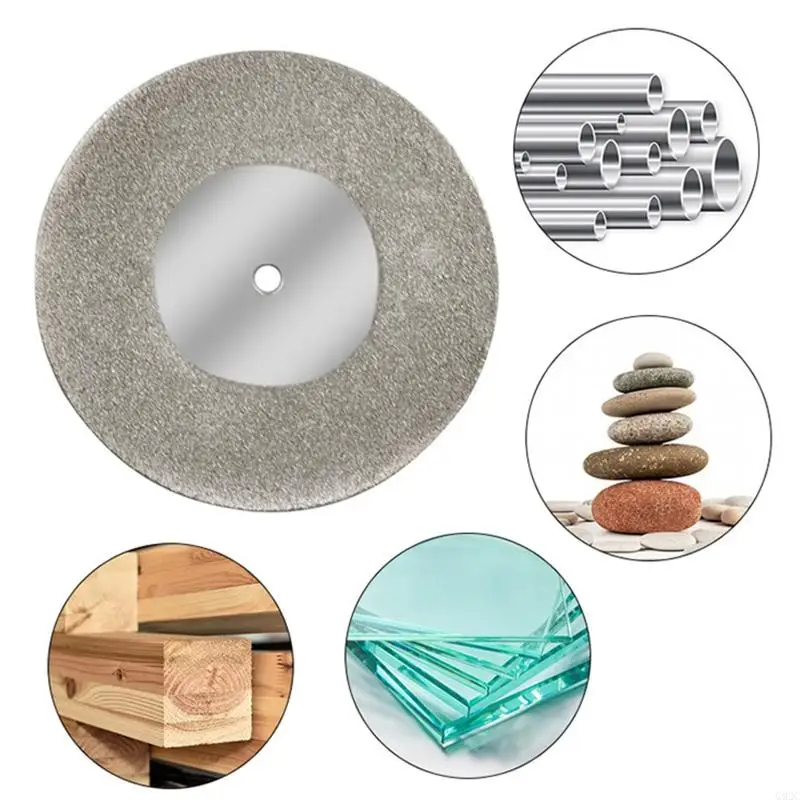 G92C 50/60 mm Corte diamante Disc molienda Circular 3 mm taladro