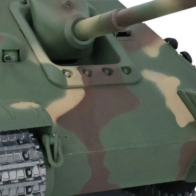 

Henglong RTR RC Tank 3869 1:16 7.0 Upgraded Jadpanther Metal Tracks High Quality Military Toy Tanks TH17439-SMT7