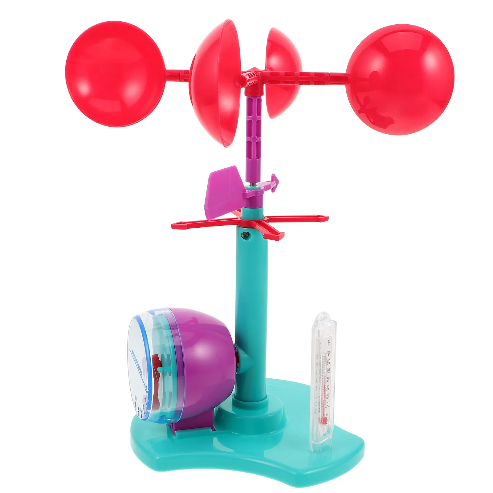 

Wind Vane Science Kit Kids DIY Weather Experiment Building Set for Wind Speed Direction Measurement Stem Education Activity