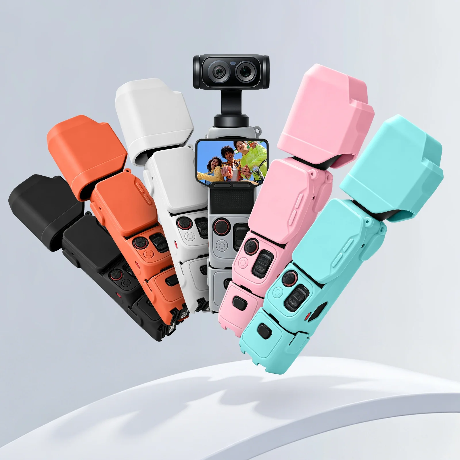 أغطية واقية، أغطية عدسات، واقيات شاشة من الزجاج المقوى لكاميرا Insta360 Luna Ultra