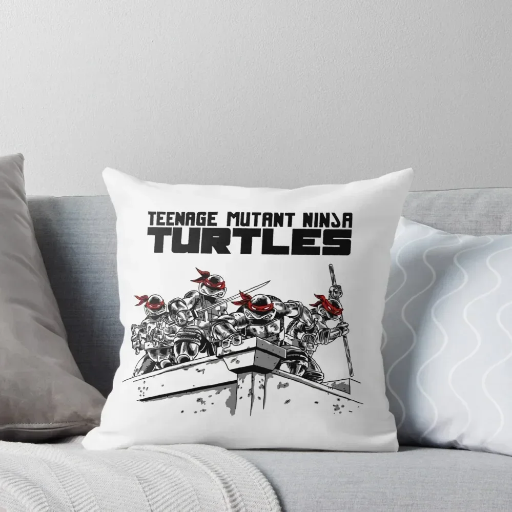 OLD SCHOOL NINJAS \t Throw Pillow Custom Cushion ornamental pillows for living room pillow